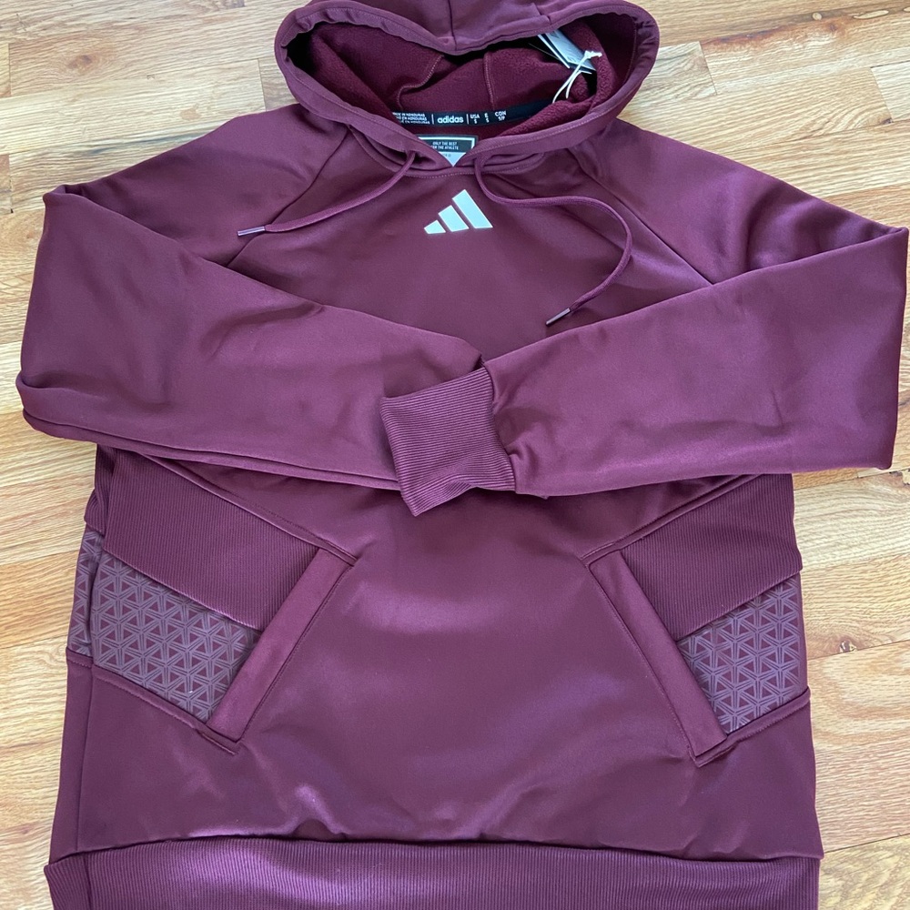 Adidas New With Tags Hooded Sweatshirt